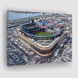 Citi Field Aerial View, Stadium Canvas, Sport Art, Gift for him, Fan Gift, Canvas Prints Wall Art Decor