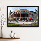 Citi Field Stadium Framed Canvas Prints Stadium New York Mets Wall Art,Sport Stadium Art Prints, Fan Gift