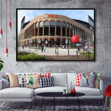 Citi Field Stadium Framed Canvas Prints Stadium New York Mets Wall Art,Sport Stadium Art Prints, Fan Gift