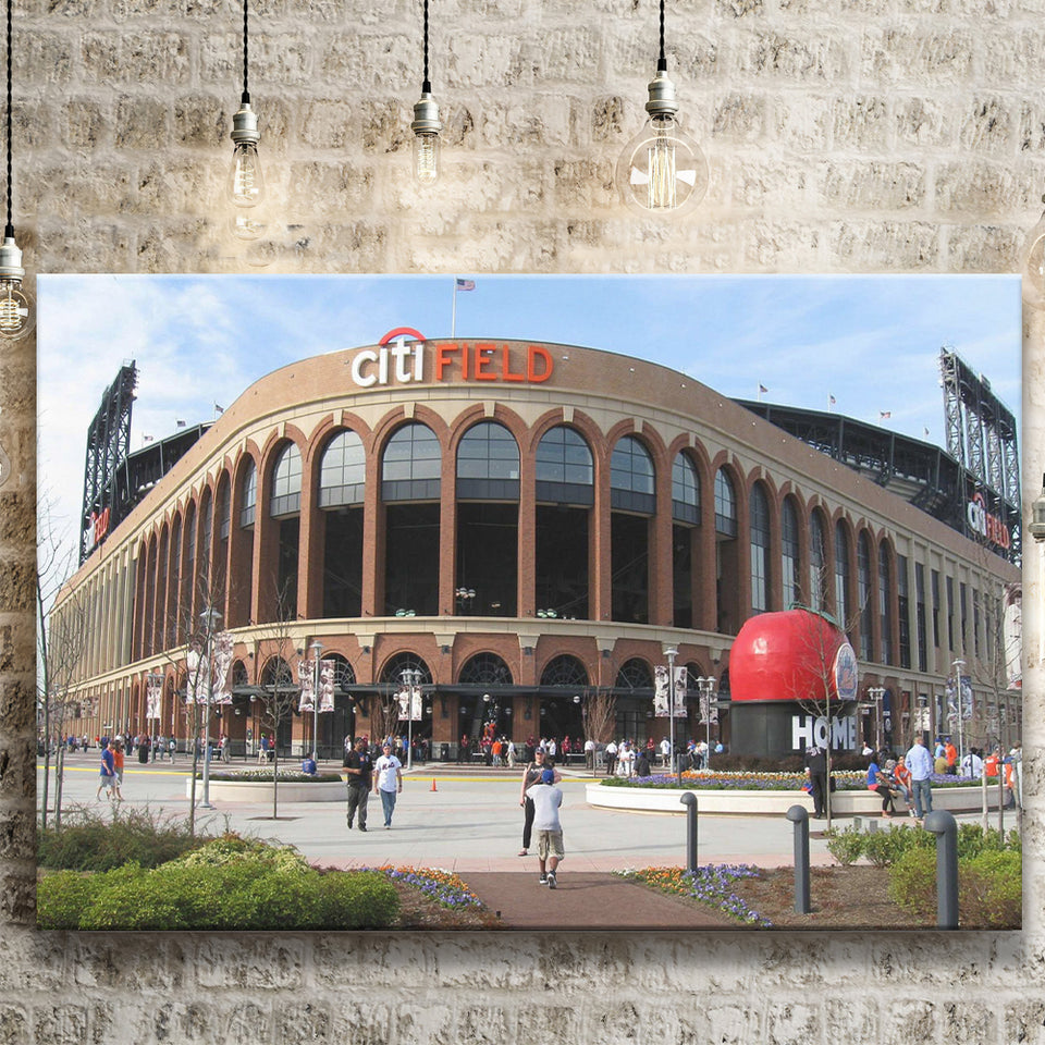 New York Mets Baseball Canvas Print - Citi Field Stadium Canvas