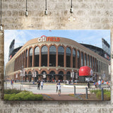 Citi Field Stadium Canvas Prints Stadium New York Mets Wall Art,Sport Stadium Art Prints, Fan Gift, Wall Decor