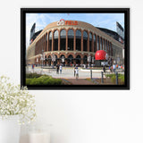 Citi Field Stadium Framed Canvas Prints Stadium New York Mets Wall Art,Sport Stadium Art Prints, Fan Gift