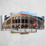 Citi Field Stadium Canvas Prints Stadium New York Mets Wall Art,Multi Panels,Sport Stadium Art Prints, Fan Gift