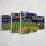 Citi Field Center, Stadium Canvas, Sport Art, Large Canvas, Multi Panels, Canvas Prints Wall Art Decor