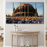 Citi Field Outside View, Stadium Canvas, Sport Art, Gift for him, Multi Panels B, Canvas Prints Wall Art Decor