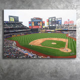 Citi Field Poster New York Mets Stadium Wall,Sport Stadium Art Prints, Fan Gift, Wall Decor