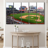 Citi Field Poster New York Mets Stadium Wall,Multi Panels B,Sport Stadium Art Prints, Fan Gift