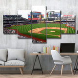 Citi Field Poster New York Mets Stadium Wall,Multi Panels,Sport Stadium Art Prints, Fan Gift