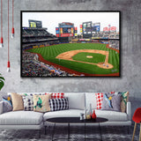 Citi Field Poster New York Mets Stadium Wall,Sport Stadium Art Prints, Fan Gift