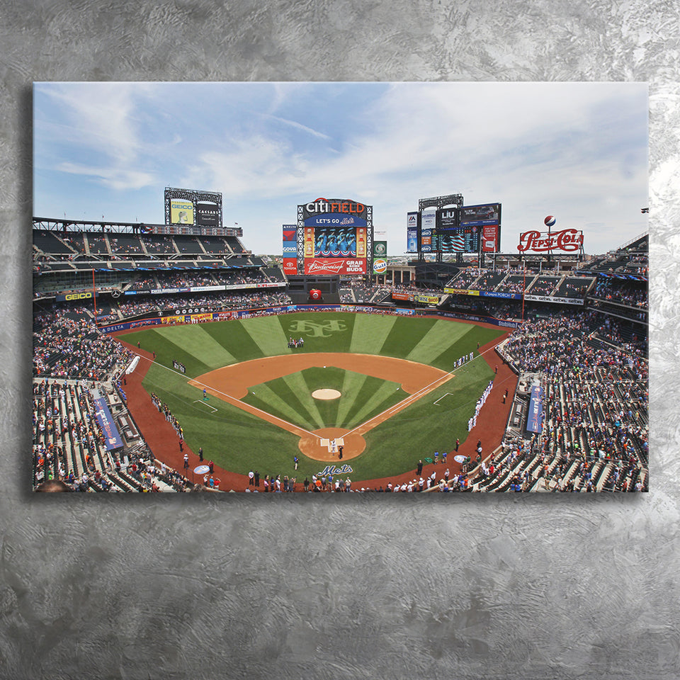 Citi Field Stadium Canvas Prints Wall Art - Painting Canvas, Wall Decor, Canvas Art, For Sale