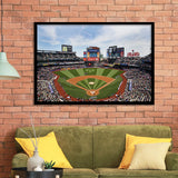Citi Field Stadium Framed Art Prints Wall Decor - Painting Prints, Wall Art, Framed Picture, Black Frame
