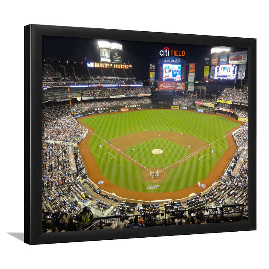Citi Field Stadium Art Prints New York Mets Wall Art,Sport Stadium Art Prints, Fan Gift, Wall Decor