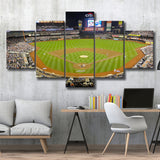 Citi Field Stadium Canvas Prints New York Mets Wall Art,Multi Panels,Sport Stadium Art Prints, Fan Gift