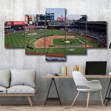 Citi Field Stadium Opening Day, Stadium Canvas, Sport Art, Large Canvas, Multi Panels, Canvas Prints Wall Art Decor