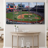 Citi Field Stadium Opening Day, Stadium Canvas, Sport Art, Gift for him, Multi Panels B, Canvas Prints Wall Art Decor