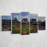 Citi Field Stadium, Stadium Canvas, Sport Art, Large Canvas, Multi Panels, Canvas Prints Wall Art Decor