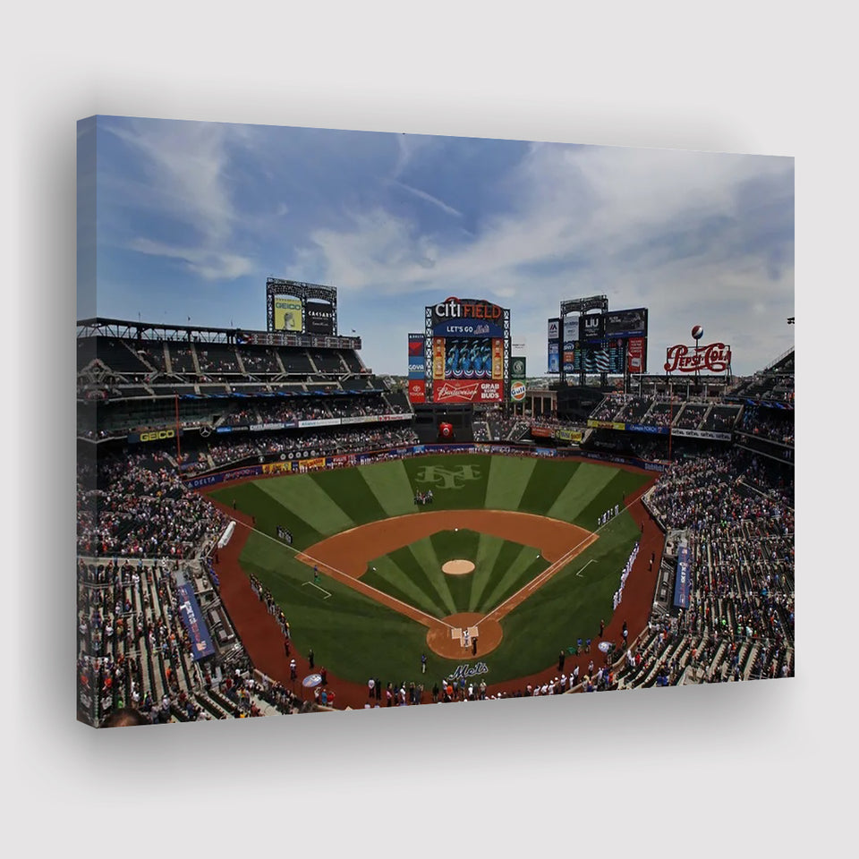 Citi Field Stadium, Stadium Canvas, Sport Art, Gift for him, Fan Gift, Canvas Prints Wall Art Decor