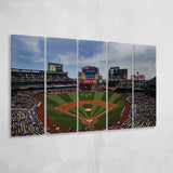 Citi Field Stadium, Stadium Canvas, Sport Art, Gift for him, Multi Panels B, Canvas Prints Wall Art Decor