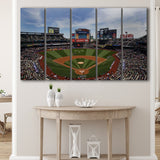 Citi Field Stadium, Stadium Canvas, Sport Art, Gift for him, Multi Panels B, Canvas Prints Wall Art Decor