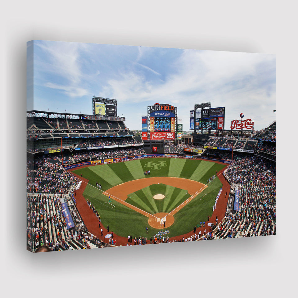 Citi Field Stadium Canvas Prints Wall Art - Painting Canvas, Wall Decor, Canvas Art, For Sale