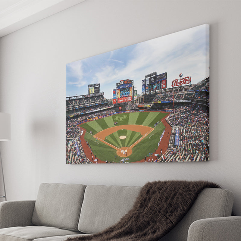 Citi Field Stadium Canvas Prints Wall Art - Painting Canvas, Wall Decor, Canvas Art, For Sale
