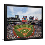 Citi Field Stadium Framed Art Prints Wall Decor - Painting Prints, Wall Art, Framed Picture, Black Frame