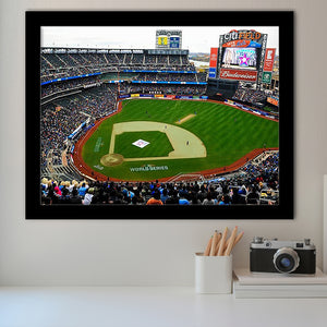 Citi Field in New York City, Stadium Canvas, Sport Art, Gift for him, Framed Art Prints Wall Art Decor, Framed Picture