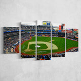 Citi Field in New York City, Stadium Canvas, Sport Art, Large Canvas, Multi Panels, Canvas Prints Wall Art Decor