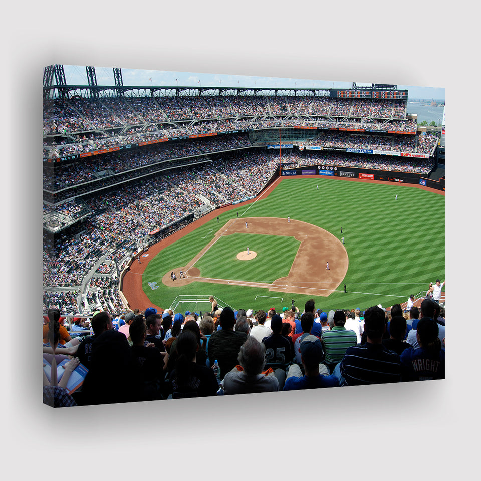 Citi Field in Ny, Stadium Canvas, Sport Art, Gift for him, Fan Gift, Canvas Prints Wall Art Decor