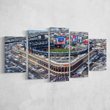 Citi Field in Queens New York, Stadium Canvas, Sport Art, Large Canvas, Multi Panels, Canvas Prints Wall Art Decor