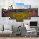 Citizens Bank Park, Stadium Canvas, Sport Art, Large Canvas,V1 Multi Panels, Canvas Prints Wall Art Decor