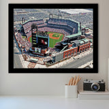Citizens Bank Park, Stadium Canvas, Sport Art, Gift for him, Framed Art Prints Wall Art Decor, Framed Picture