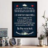 Some Kids Are Smarter Than You Be The Nice Framed Art Prints Wall Decor - Painting Prints, Framed Picture