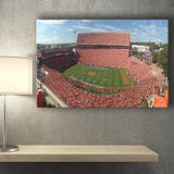 Clemson Memorial Stadium Canvas Prints Clemson Tigers Wall Art,Sport Stadium Art Prints, Fan Gift, Wall Decor