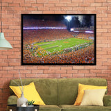 Clemson Tigers Stadium Art Prints Clemson Memorial Stadium Wall Art,Sport Stadium Art Prints, Fan Gift, Wall Decor