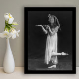 Cleopatra Dancer Vintage Photo Black And White Print, Dance Framed Art Print Wall Art Decor,Framed Picture
