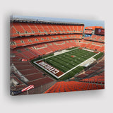 Cleveland Browns Stadium Canvas Prints First Energy Stadium Wall Art V1,Sport Stadium Art Prints, Fan Gift, Wall Decor
