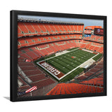 Cleveland Browns Stadium Art Prints First Energy Stadium Wall Art V1,Sport Stadium Art Prints, Fan Gift, Wall Decor