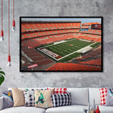 Cleveland Browns Stadium Art Prints First Energy Stadium Wall Art V1,Sport Stadium Art Prints, Fan Gift, Wall Decor