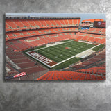 Cleveland Browns Stadium Canvas Prints First Energy Stadium Wall Art V1,Sport Stadium Art Prints, Fan Gift, Wall Decor