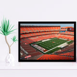 Cleveland Browns Stadium Art Prints First Energy Stadium Wall Art V1,Sport Stadium Art Prints, Fan Gift, Wall Decor