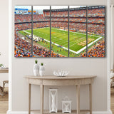 Cleveland Browns Stadium Canvas Prints First Energy Stadium Wall Art,Multi Panels B,Sport Stadium Art Prints, Fan Gift