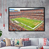 Cleveland Browns Stadium Art Prints First Energy Stadium Wall Art,Sport Stadium Art Prints, Fan Gift, Wall Decor