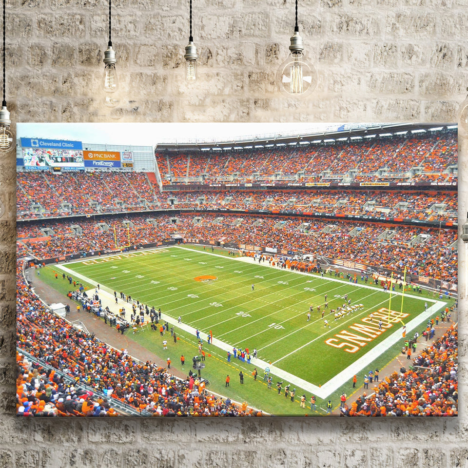 Cleveland Browns Stadium Art Prints First Energy Stadium Wall Art V1,Sport  Stadium Art Prints, Fan Gift, Wall Decor