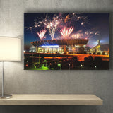 Cleveland Browns Stadium Canvas Prints First Energy Stadium Wall Art,Sport Stadium Art Prints, Fan Gift, Wall Decor
