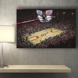 Cleveland Cavaliers Stadium Canvas Prints Quicken Loans Arena Wall Art,Sport Stadium Art Prints, Fan Gift, Wall Decor