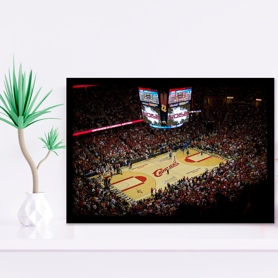 Cleveland Cavaliers Stadium Art Prints Quicken Loans Arena Wall Art,Sport Stadium Art Prints, Fan Gift, Wall Decor