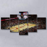 Cleveland Cavaliers Stadium Canvas Prints Quicken Loans Arena Wall Art,Multi Panels,Sport Stadium Art Prints, Fan Gift