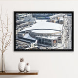 Cleveland Cavaliers Stadium Framed Canvas Prints Rocket Mortgage FieldHouse Wall Art100,Sport Stadium Art Prints, Fan Gift
