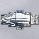 Cleveland Cavaliers Stadium Canvas Prints Rocket Mortgage FieldHouse Wall Art100,Multi Panels,Sport Stadium Art Prints, Fan Gift